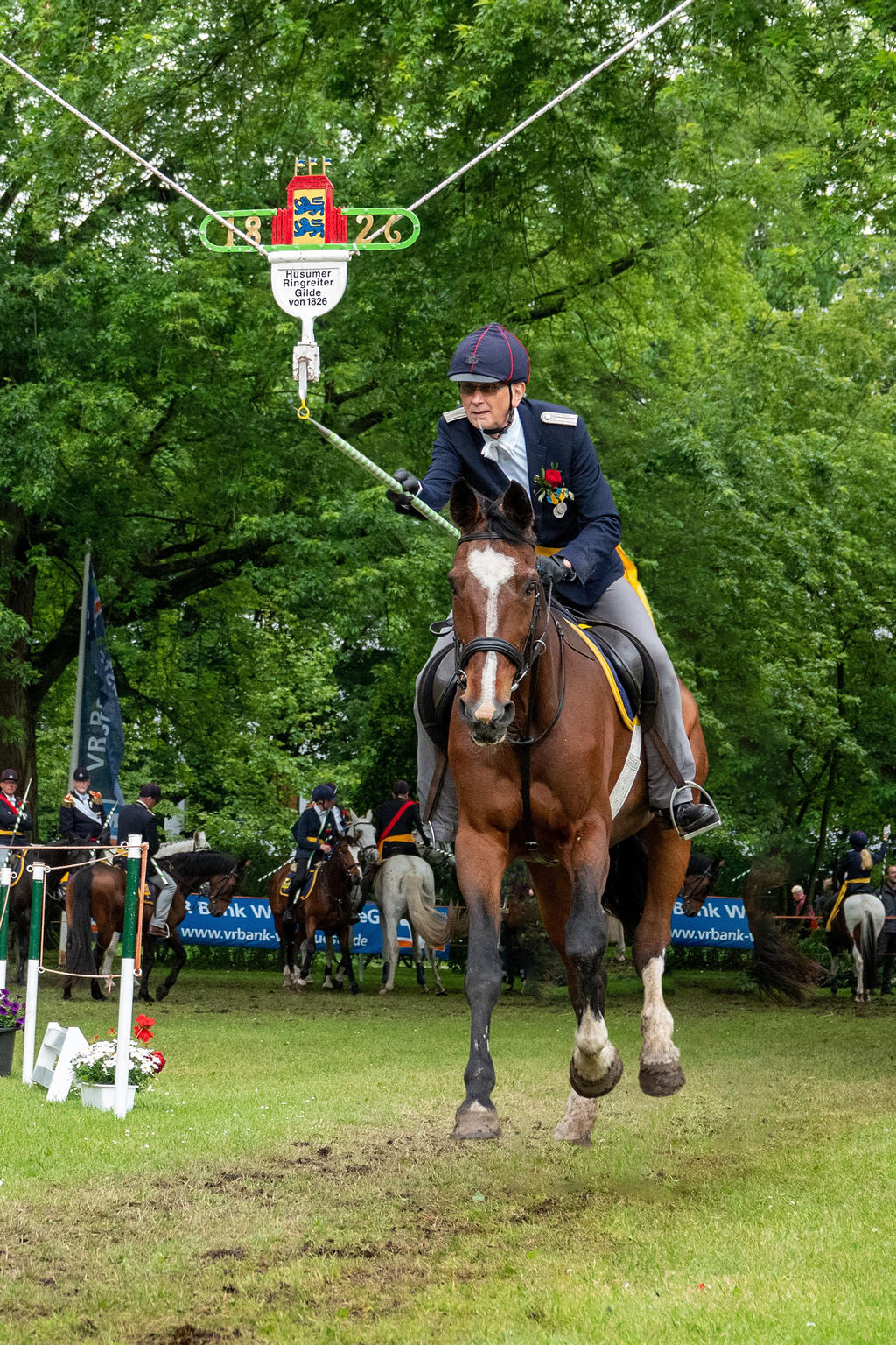 Der neue König mit dem Königsring